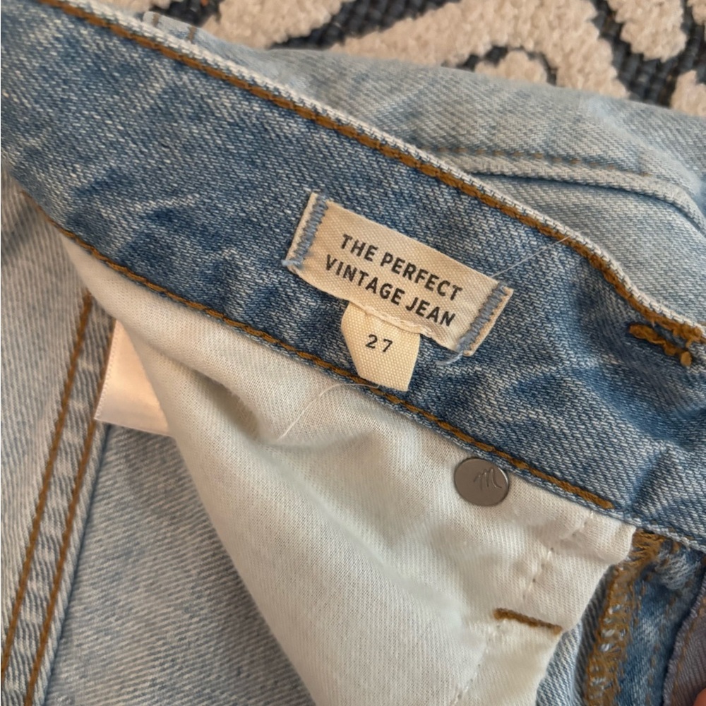 Madewell Perfect Vintage Skinny Jeans Size 27 - Picture 3 of 6